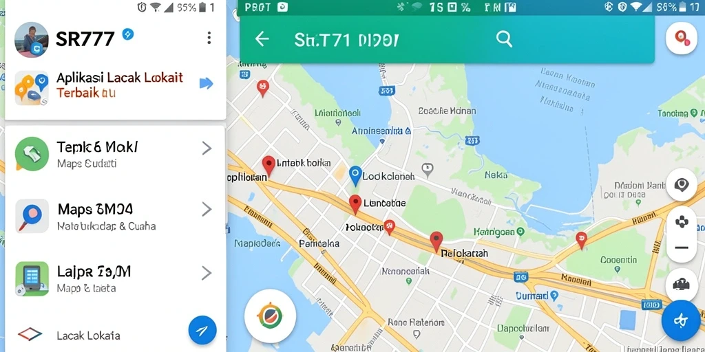 Tampilan antarmuka aplikasi SR777 yang intuitif dan mudah digunakan.